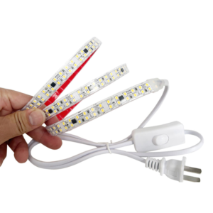 SMD 2835 LED strip light AC220V/110V 240D 12mm PCB board Free driver style  10cm per cut 2rows