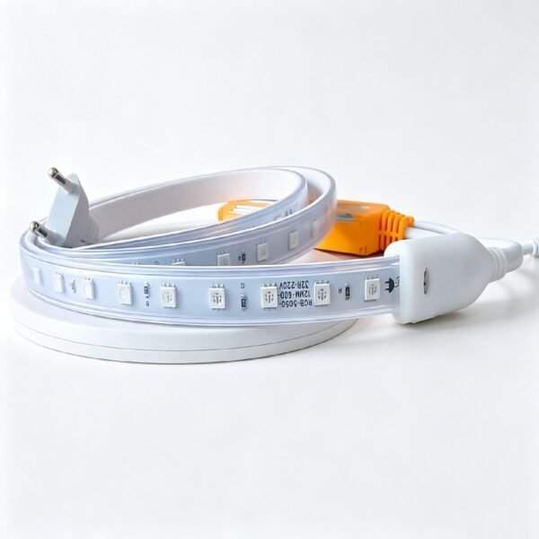 SMD 5050  LED RGB strip light AC220V/110V 60D